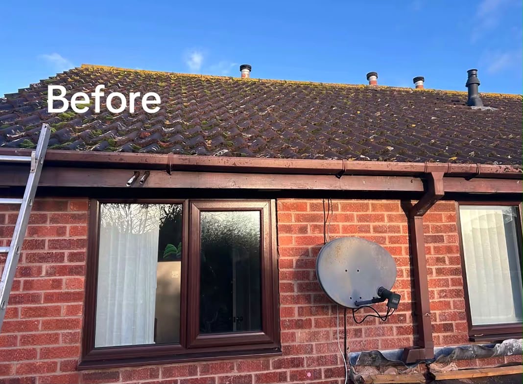 Guttering, Fascias & Soffits — before