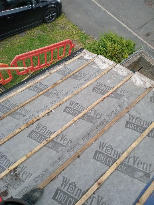 Full Strip & Re-Roof — before